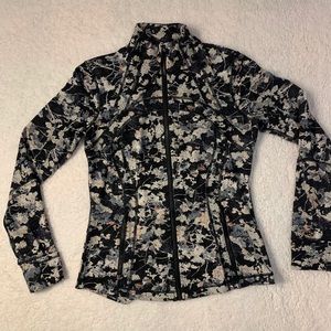 Lululemon floral Define Jacket (size 10)